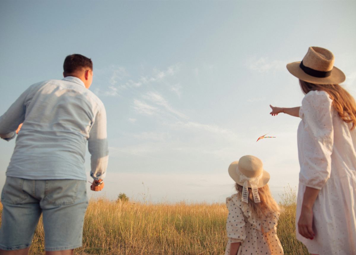 Famiglia all’aperto